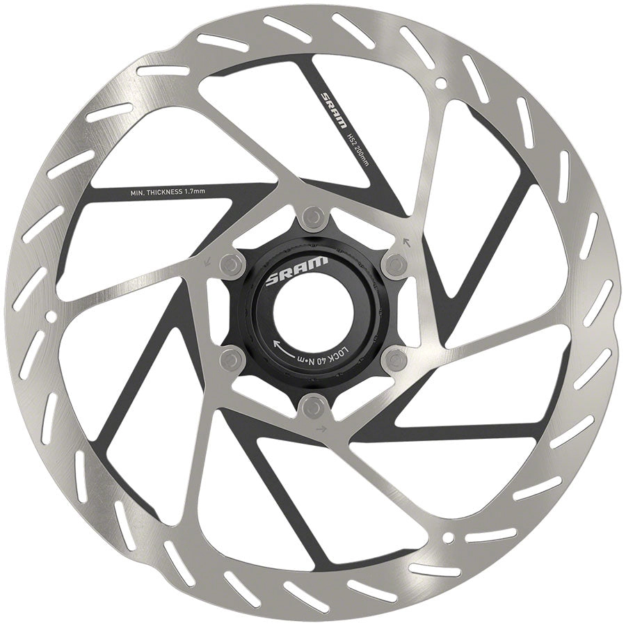 SRAM HS2 Disc Brake Rotor - 200mm, Center Lock