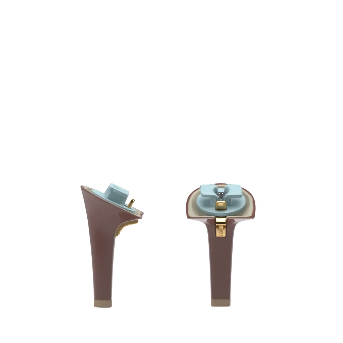 Stiletto Heel Kit 4 Walnut