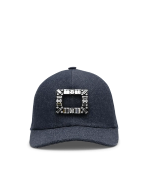 Strass Buckle Baseball Cap