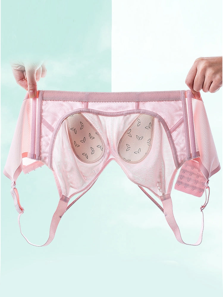 Summer Thin Wireless Bra with Minimizing Effect