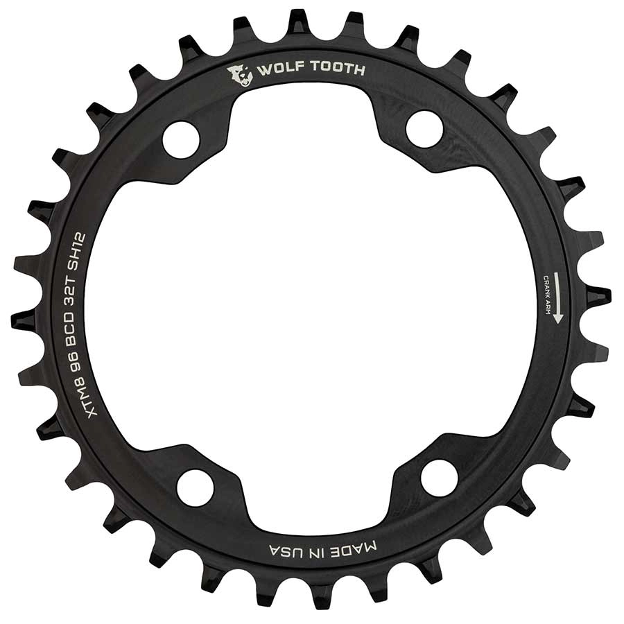 Wolf Tooth Components 96 BCD, for Shimano 12spd HG 